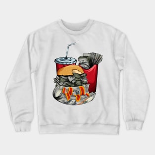 HAPPY MEAL MONEY Crewneck Sweatshirt